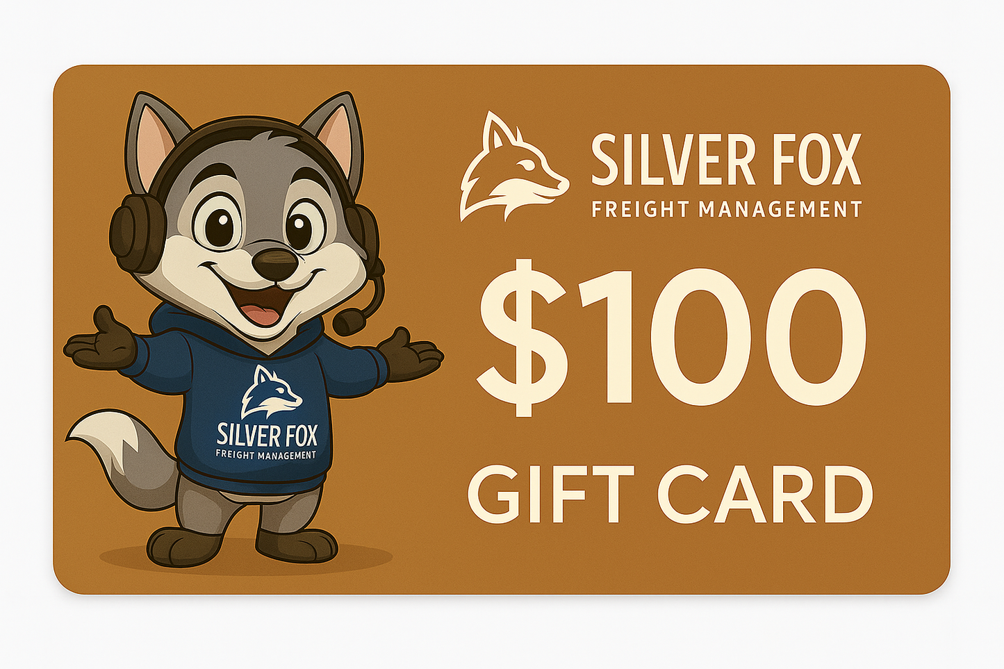 Silver Fox Freight Management Gift Card