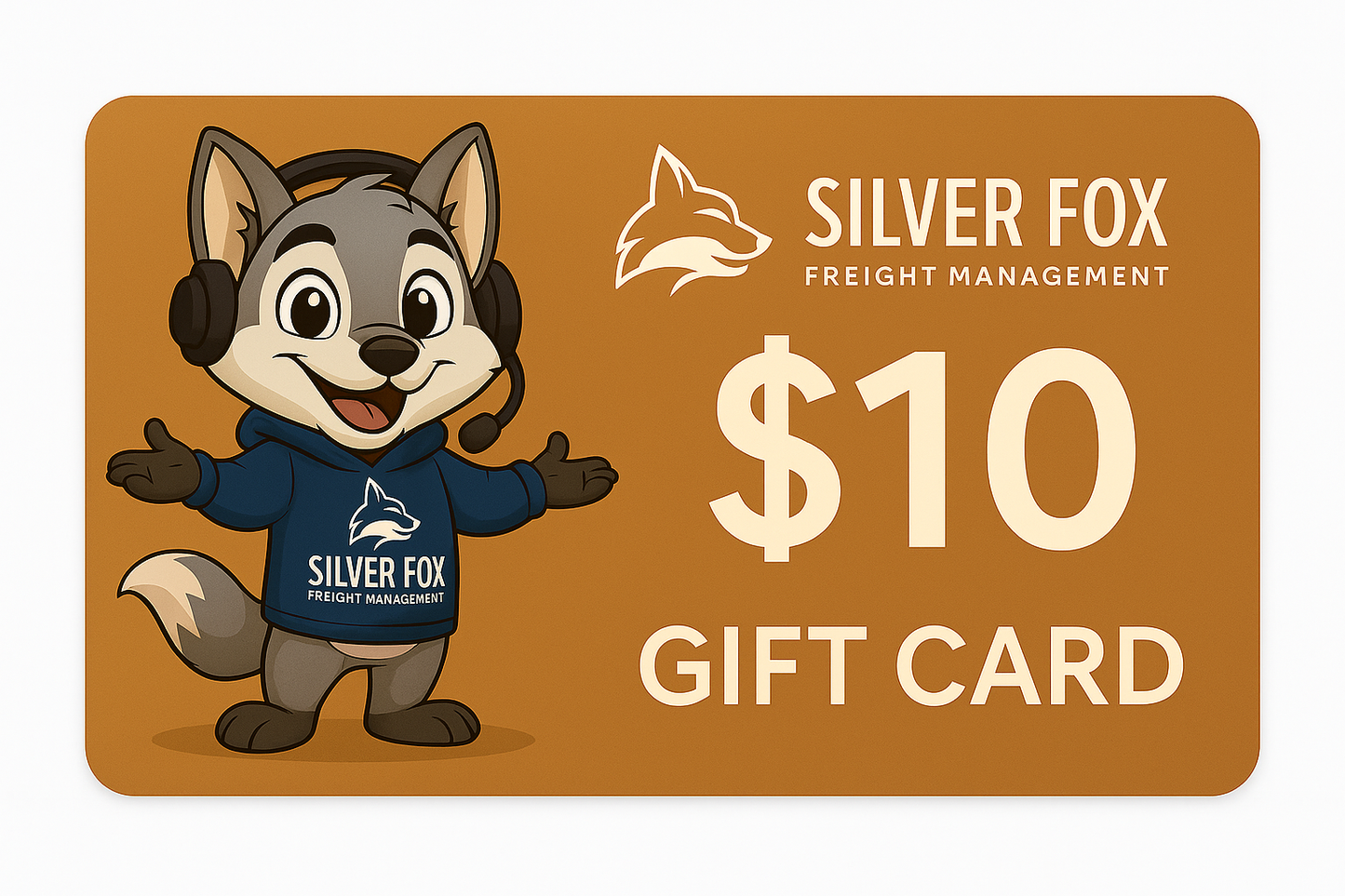Silver Fox Freight Management Gift Card